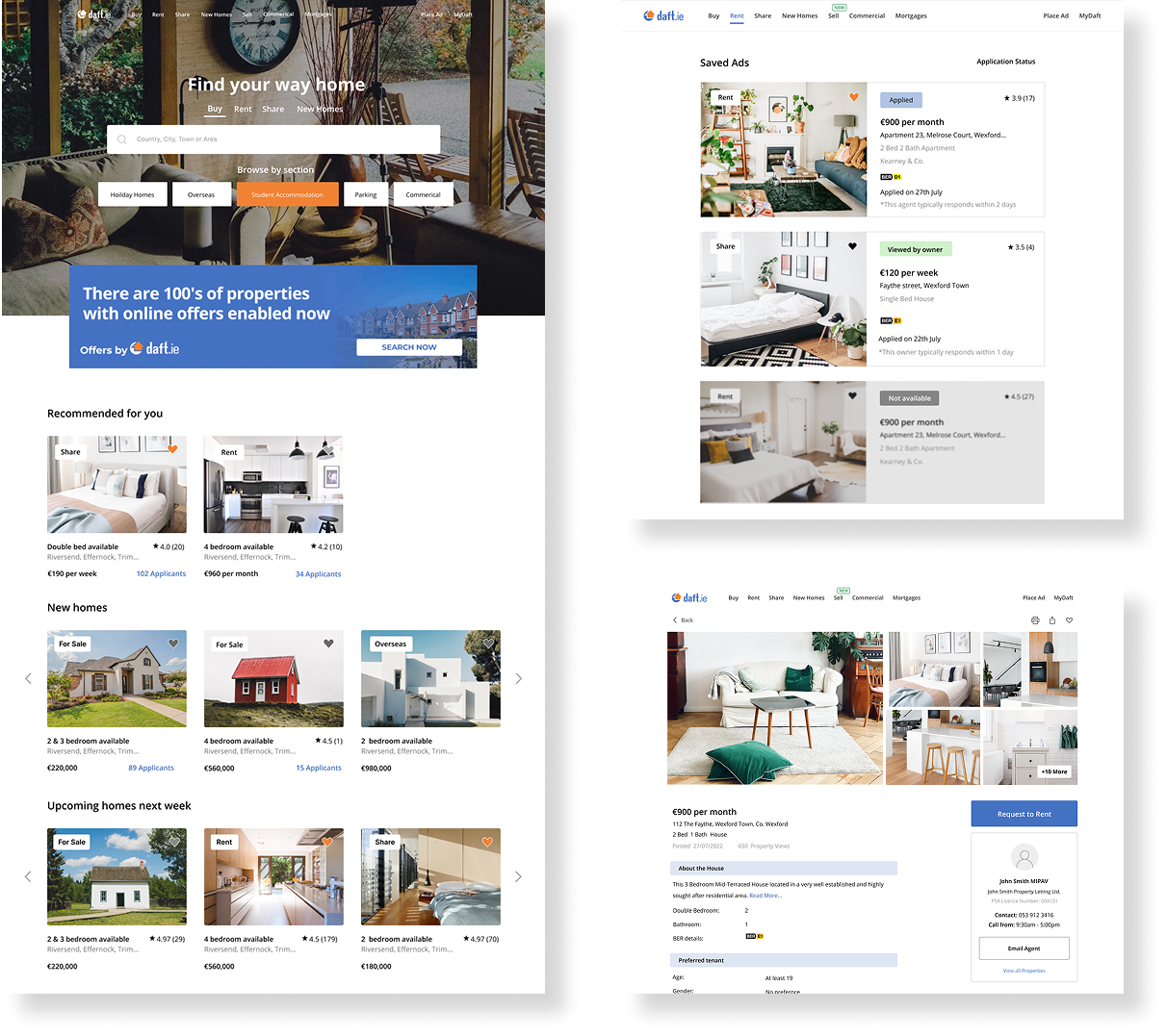 UX Changes - Daft.ie